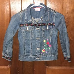 Hanna Andersson Jean Jacket Size 120